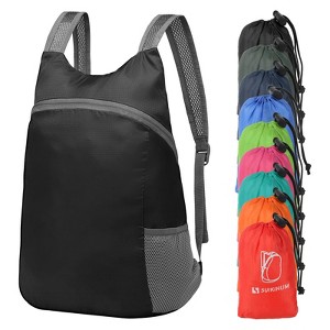 Unique Bargains Camping Cycling Outdoor Ultra Lightweight Foldable Water-Repellent Backpack 20L - 1 of 4