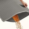 Paco & Pepper 36" x 24" Unscented Waste Cat Litter Mat - Light Silver - 2 of 4
