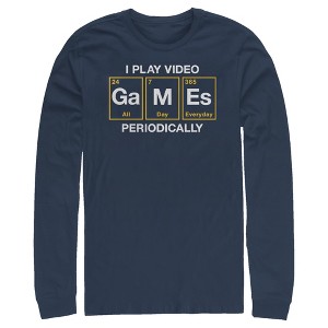 Men's Lost Gods I Play Video Games Periodically Long Sleeve Shirt - 1 of 2