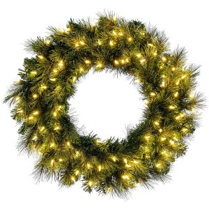 Vickerman Brighton Pine Artificial Wreath - 1 of 4