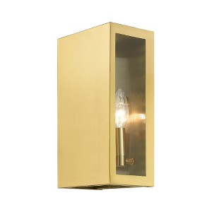 Livex Lighting Winfield 2 - Light Wall Light in  Satin Gold - 1 of 4