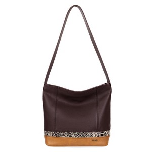 THE SAK Women's De Young Hobo, Mahogany Snake Block - 1 of 4