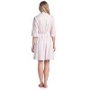 Casual Nights Women's 2 Piece Floral Robe and Gown Set - 3 of 4