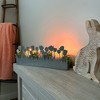 AuldHome Design Spring Summer Galvanized Tray, Tulips Flowers Farmhouse Decor Metal Tray 16 x 4 x 6 Inches - 4 of 4