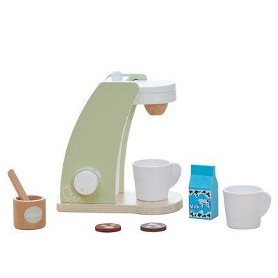 Melissa & Doug 11-Piece Brew and Serve Wooden Coffee Maker Set - Play  Kitchen Accessories 