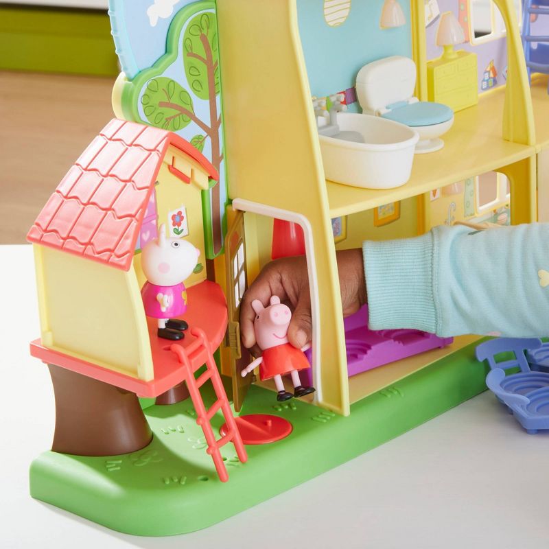 Peppa Pig Peppa&#39;s Playtime to Bedtime House Playset, 6 of 14