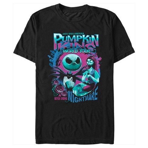 Men's The Nightmare Before Christmas Pumpkin King World Tour T-shirt ...