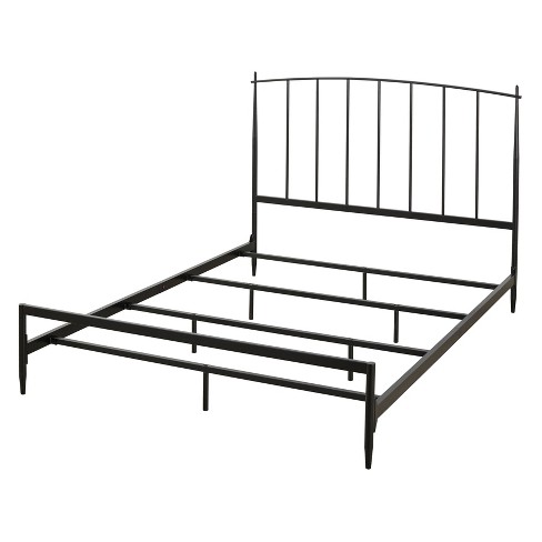 Target black store metal bed frame