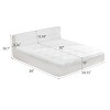 All-in-One Mattress with Built-in Bed Frame,  Cool Mattress with Pressure Relief and Motion Isolation for Bedroom-Baofuwish - 4 of 4