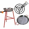 Garcima Ibiza Paella Pan Set w/ Burner, 28-In Carbon Steel Pan & Reinforced Legs - 3 of 3