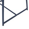 FONTOI End Tables Mesh Surface with Stable Frame Compact Side Table Ideal for Outdoor Patio to Small Daily Items, Blue, 20.5"*19.5"*3.75" - 4 of 4