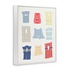 Stupell Industries Modern Life Jackets Framed Giclee Art - 2 of 4