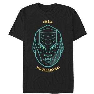 Men's Star Trek: Discovery Klingon L'Rell House Mo'Kai 2D Portrait T-Shirt - 1 of 4