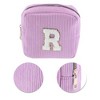 Unique Bargains Letter R Pattern Makeup Bag 1 Pc - 4 of 4