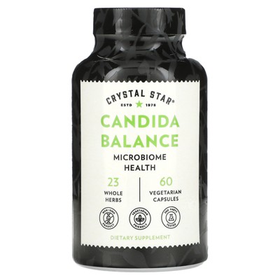 Crystal Star Candida Balance, 60 Vegetarian Capsules