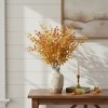 HomeRoots Set of Six Orange And Yellow Fall Foliage Wreath Sprays - 2 of 4