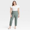 Women's Ribbed Puff Short Sleeve Blouse - A New Day™ - 3 of 3