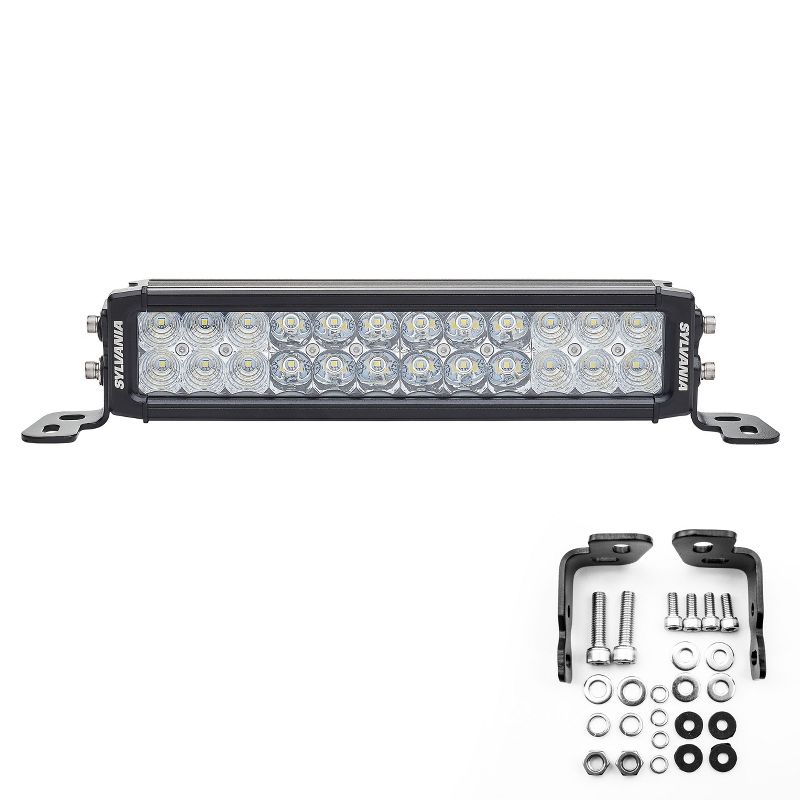 Sylvania - Ultra 10 Inch LED Light Bar - Lifetime Limited Warranty - Combo Beam Light 4650 Raw Lumens, Off Road Driving Work Light, Truck, Car, Boat, ATV, UTV, SUV, 4x4 (1 PC), 1 of 8