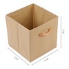 REGALWOVEN Premium Material Collapsible Design Spacious Capacity Versatile Use Storage Bin 11*11*11in 3 Pcs - 4 of 4