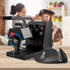 VEVOR Hat Heat Press, 4-in-1 Cap Heat Press Machine, 6 x 3in Clamshell Sublimation Transfer, LCD Digital Timer Temperature Control, Black - 2 of 4