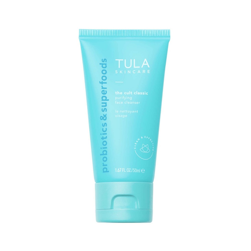 Photos - Cream / Lotion TULA SKINCARE The Cult Classic Purifying Face Cleanser - Travel Size - 1.7