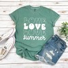 Simply Sage Market Women's Love Summer Stacked Short Sleeve Garment Dyed Tee - 3 of 3