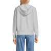 Lands' End Women's Serious Sweats Relaxed Long Sleeve Full Zip Hoodie Sweatshirt - 2 of 3