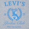 Levi's® Girls' Short Sleeve Roll Cuff T-Shirt - Heather Gray - 3 of 3
