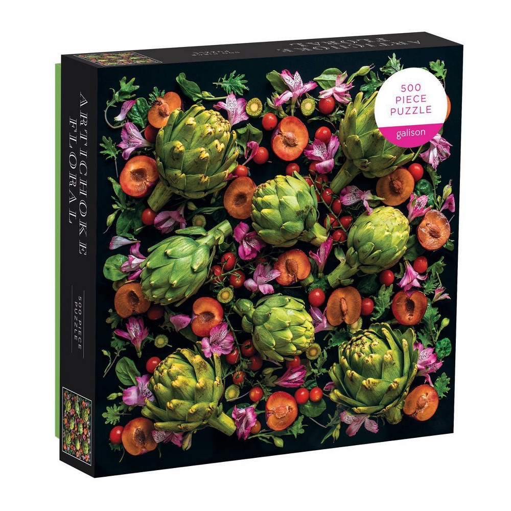 ISBN 9780735357792 product image for Galison Artichoke Floral Puzzle - 500pc | upcitemdb.com