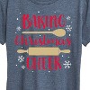 Women's - Instant Message - Baking Christmas Cheer Short Sleeve Graphic T-Shirt - 2 of 4