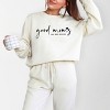 Simply Sage Market Good Mom's Say Bad Words Heart Lightweight Garment Dyed Sweatshirt - 2 of 4