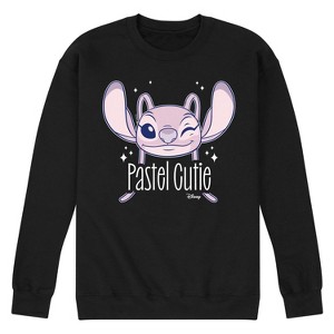 Men's - Disney - Lilo & Stitch Graphic Fleece Sweatshirt - 1 of 4