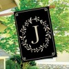 Briarwood Lane Classic Monogram Letter J House Flag Double-Sided 28" x 40" - 4 of 4