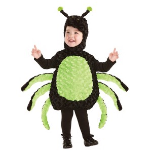 Halloween Express Baby Spider Costume - Size 12-18 Months - Black - 1 of 3