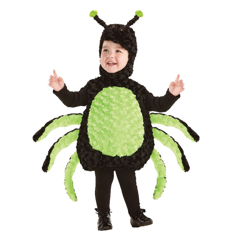 Halloween Express Baby Spider Costume - Size 12-18 Months - Black, 1 of 3
