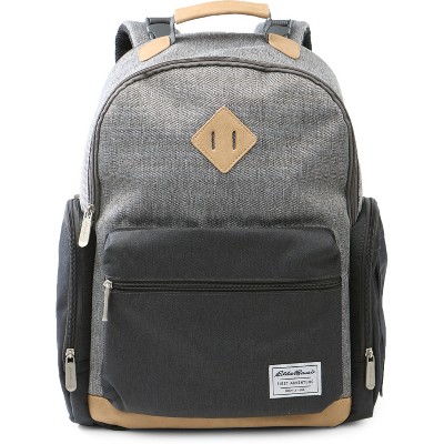 eddie bauer backpack grey tan