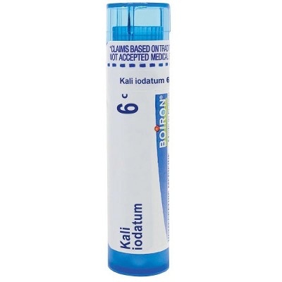 Kali Iodatum 6C by Boiron Homeopathic Single Medicine For Cough, Cold & Flu  -  1 Tube Pellet
