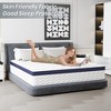 JOYRACER 12" Medium Firm Pillow Top Cooling Gel Hybrid Mattress With Certipur-US Certified Foam - 3 of 4