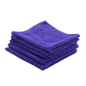 Unique Bargains Home Car Towel Drying Washing Cloth 5 Pcs - 1 of 3