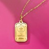 Ross-Simons Italian 24kt Yellow Gold 1-Gram Ingot Pendant Necklace With 14kt Yellow Gold Frame - 3 of 4