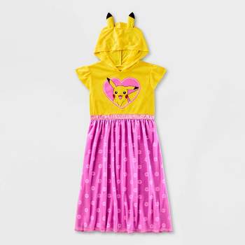 Girls' Pokémon Pikachu Fantasy NightGown - Yellow