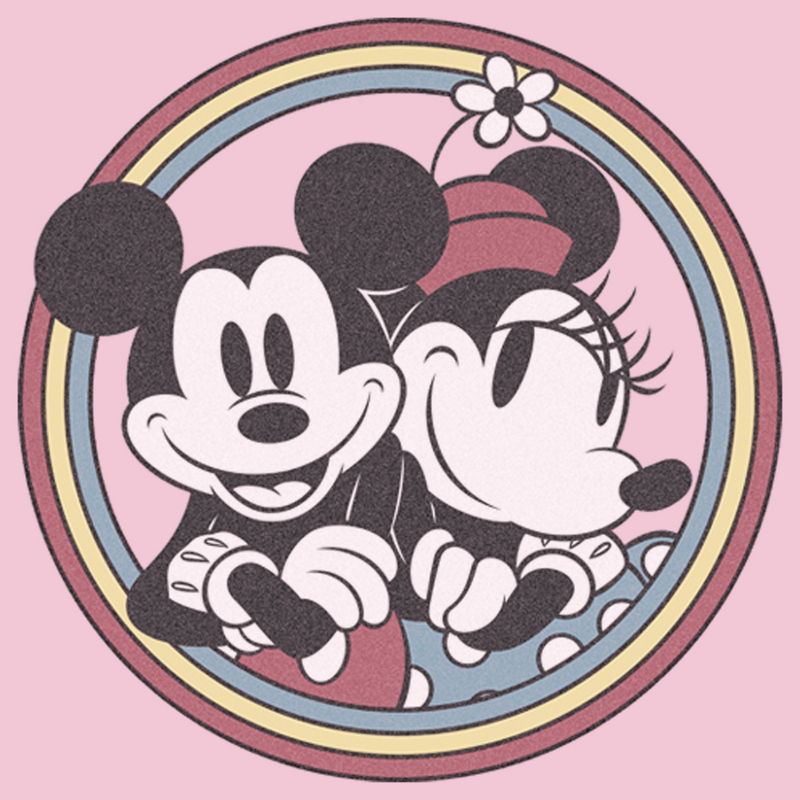 Girl's Disney Retro Mickey and Minnie T-Shirt, 2 of 5