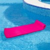 Northlight 74" Pink Floating Foam Swimming Pool Mattress Lounger with Head Rest - 2 of 4