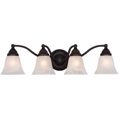 Vaxcel Standford 4 - Light Vanity in  Oil Burnished Bronze