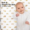 KeaBabies 2pk Soothe Fitted Crib Sheets Neutral, Organic Baby Crib Sheets, Fits Standard Nursery Baby Mattress - 4 of 4