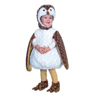 Underwraps Toddler White Barn Owl Costume - 1 of 2