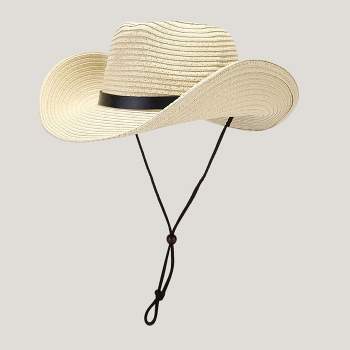 Tirrinia Stylish Garden Hats with Large Brim, Adjustable Safari Neck Cover, and Floral Ribbon