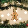 Old World Christmas 2.0 Inch Mini Gingerbread Man Gumdrops Series  Green Hook Tree Ornaments - 3 of 3