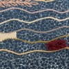 Saro Lifestyle Saro Lifestyle Block Print Embroidered Runner, Multi, 16" x 72" - 3 of 4