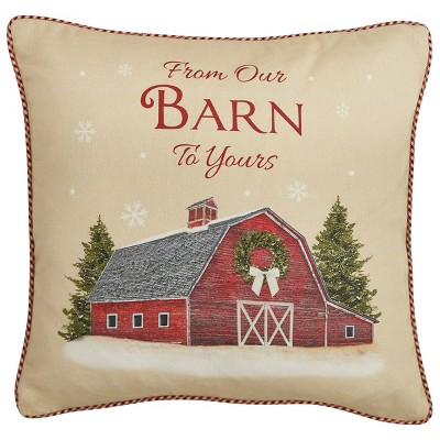Park Designs Barn Greetings 16" Pillow Cover
